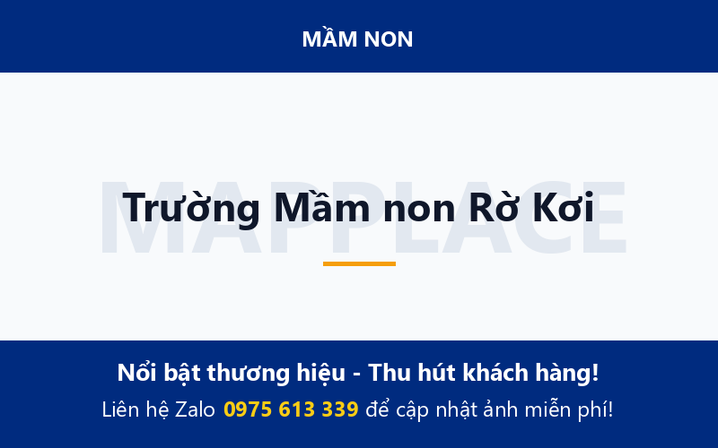 Trường Mầm non Rờ Kơi