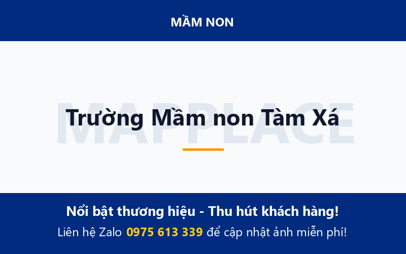 Trường Mầm non Tàm Xá
