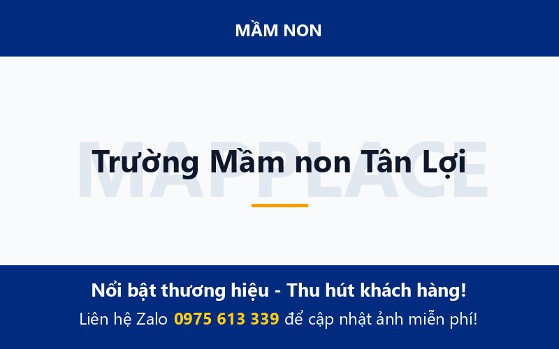 Trường Mầm non Tân Lợi