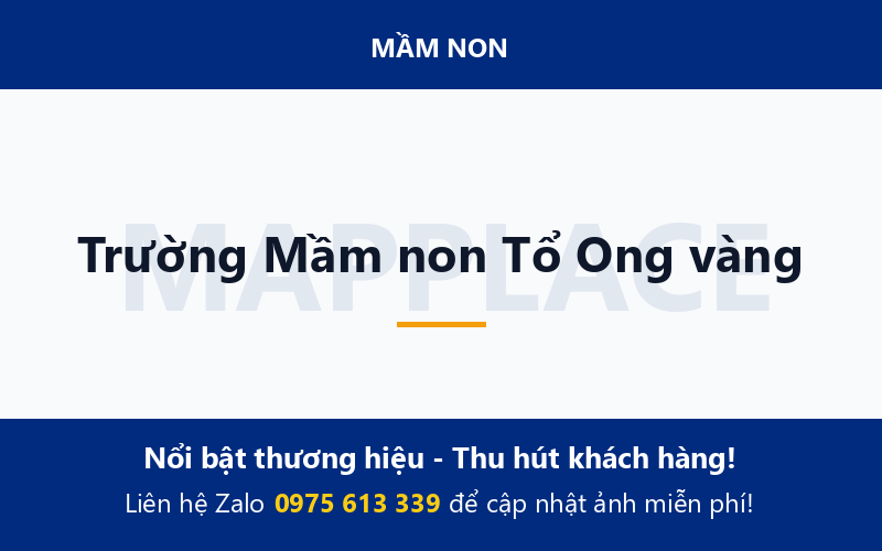 Trường Mầm non Tổ Ong vàng