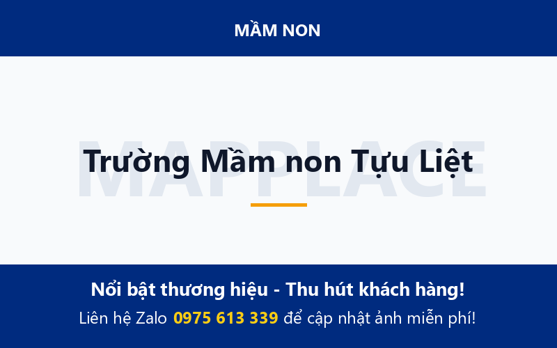 Trường Mầm non Tựu Liệt