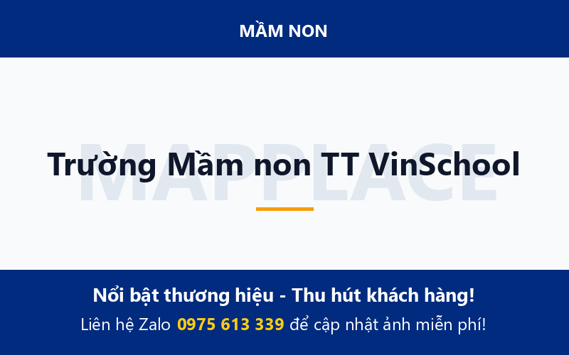 Trường Mầm non TT VinSchool