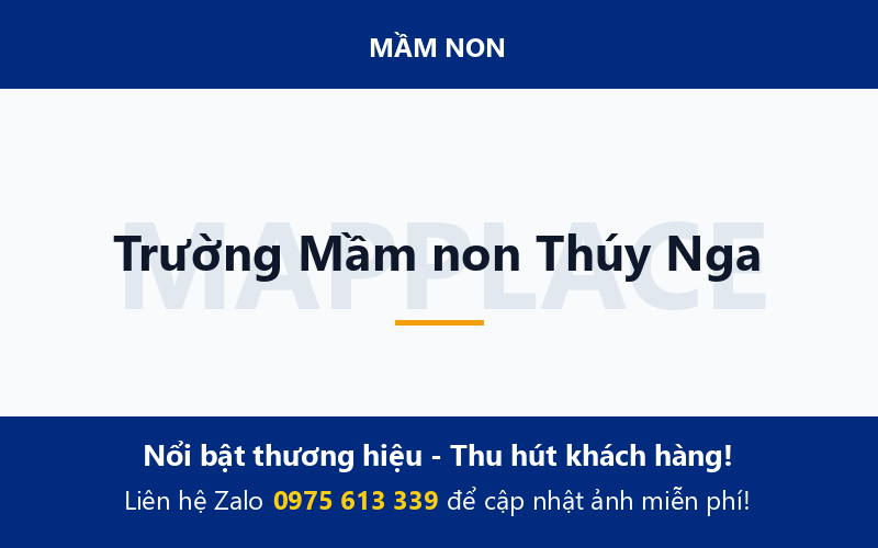 Trường Mầm non Thúy Nga