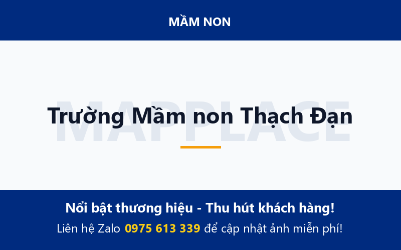 Trường Mầm non Thạch Đạn
