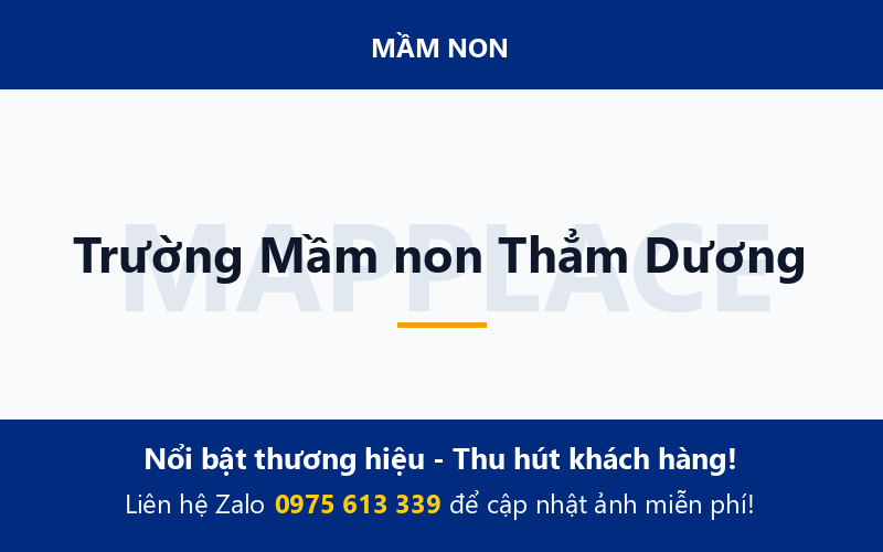 Trường Mầm non Thẳm Dương
