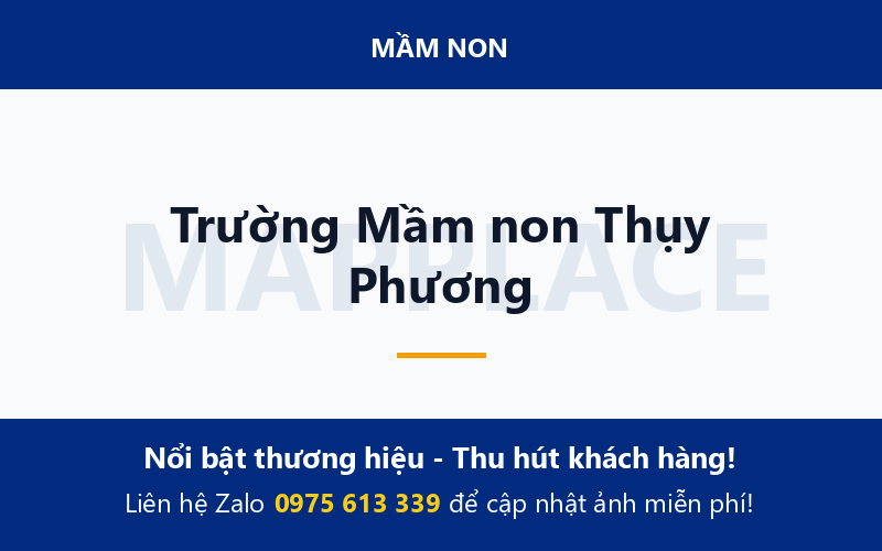 Trường Mầm non Thụy Phương