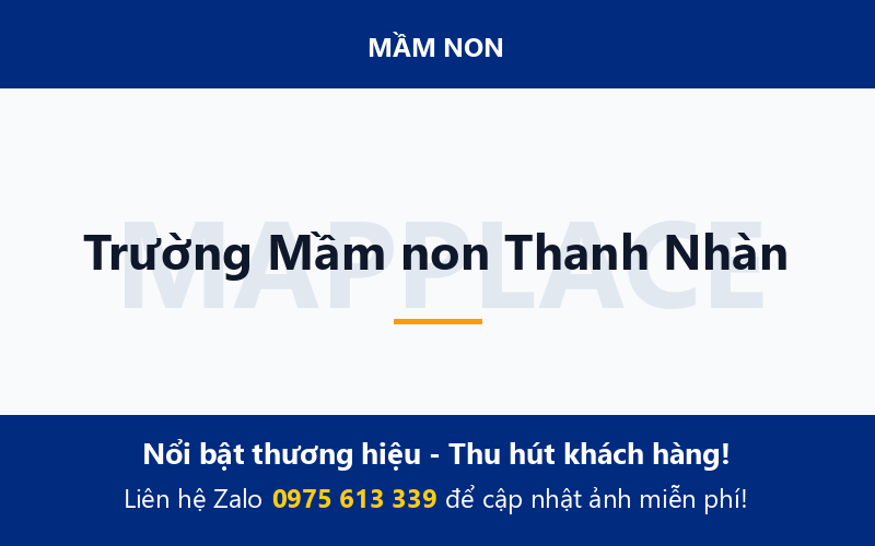 Trường Mầm non Thanh Nhàn