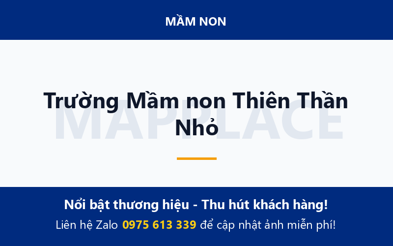 Trường Mầm non Thiên Thần Nhỏ