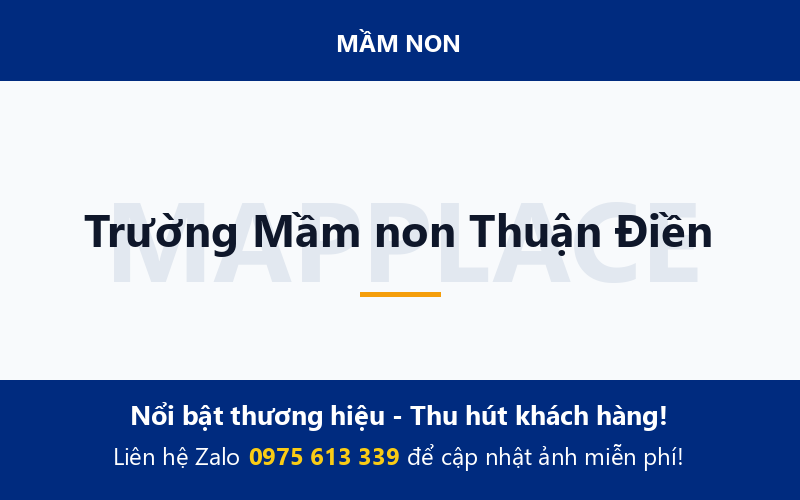 Trường Mầm non Thuận Điền