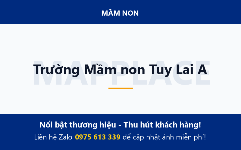 Trường Mầm non Tuy Lai A