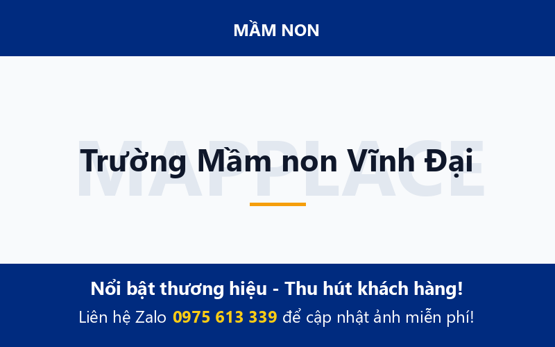 Trường Mầm non Vĩnh Đại