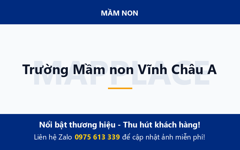 Trường Mầm non Vĩnh Châu A