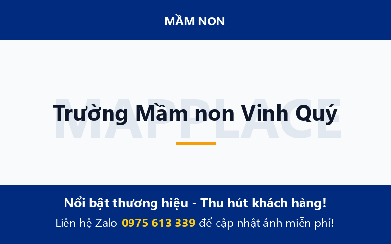 Trường Mầm non Vinh Quý