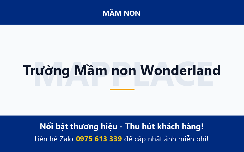 Trường Mầm non Wonderland