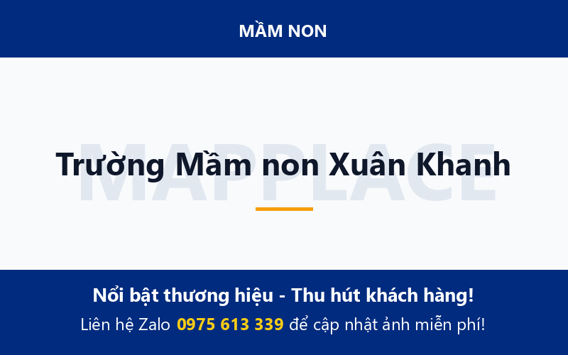 Trường Mầm non Xuân Khanh