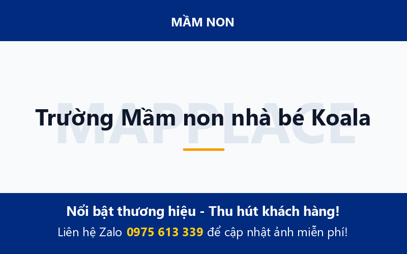 Trường Mầm non nhà bé Koala