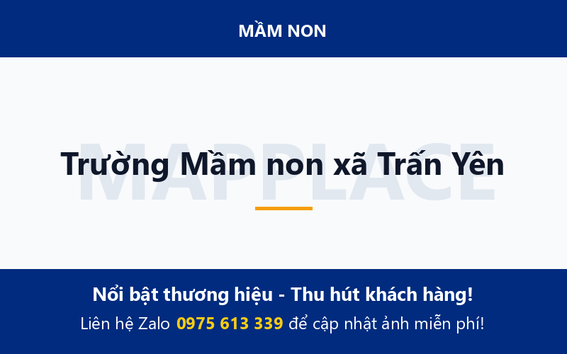 Trường Mầm non xã Trấn Yên