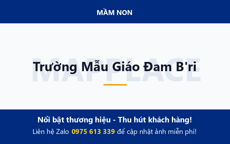 Trường Mẫu Giáo Đam B'ri