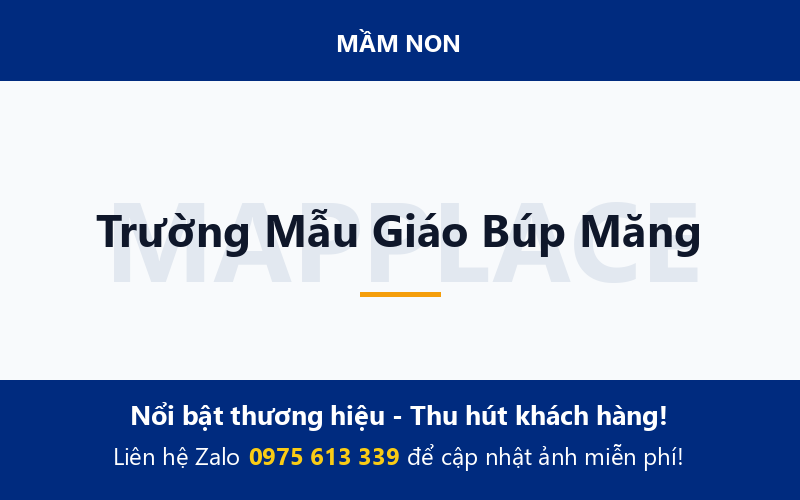 Trường Mẫu Giáo Búp Măng