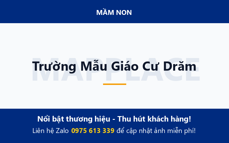Trường Mẫu Giáo Cư Drăm