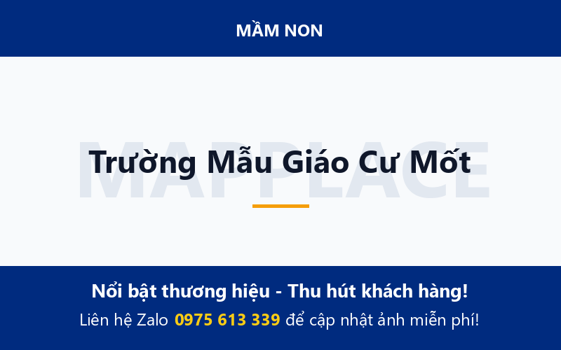 Trường Mẫu Giáo Cư Mốt