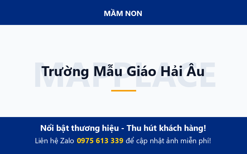 Trường Mẫu Giáo Hải Âu