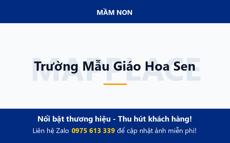 Trường Mẫu Giáo Hoa Sen