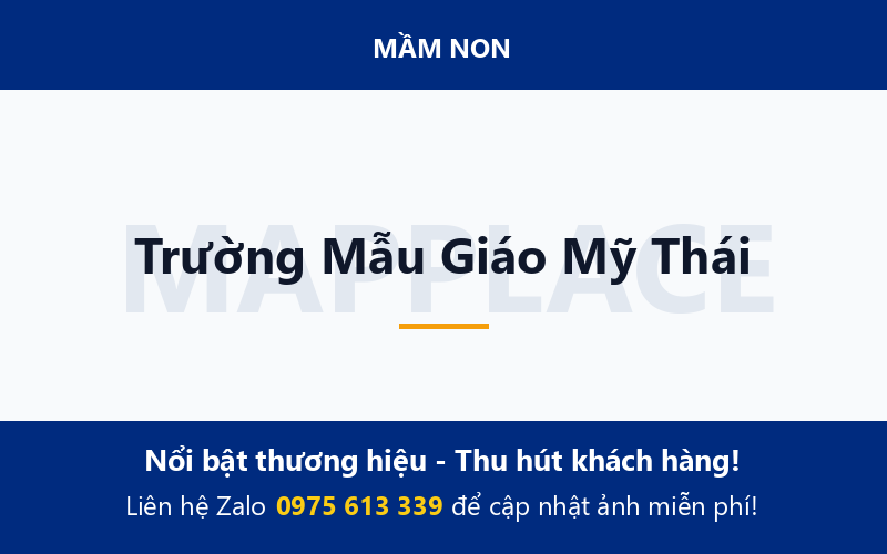 Trường Mẫu Giáo Mỹ Thái