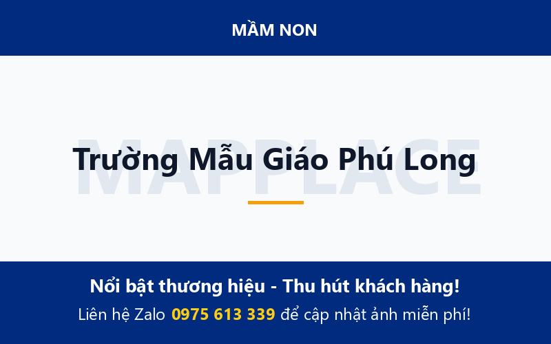 Trường Mẫu Giáo Phú Long