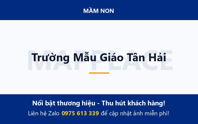 Trường Mẫu Giáo Tân Hải