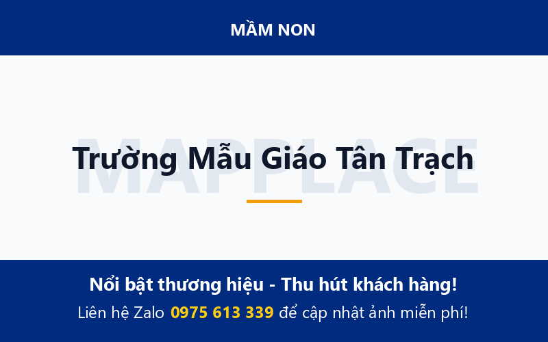 Trường Mẫu Giáo Tân Trạch