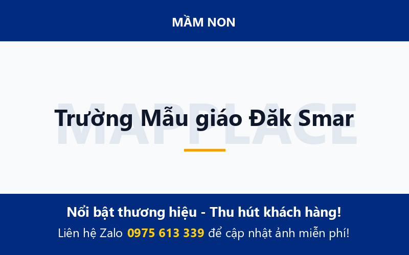 Trường Mẫu giáo Đăk Smar