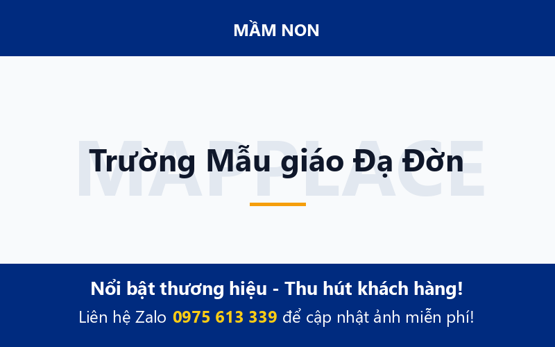Trường Mẫu giáo Đạ Đờn