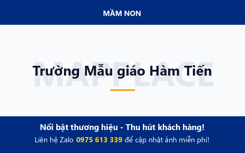 Trường Mẫu giáo Hàm Tiến