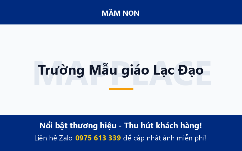 Trường Mẫu giáo Lạc Đạo