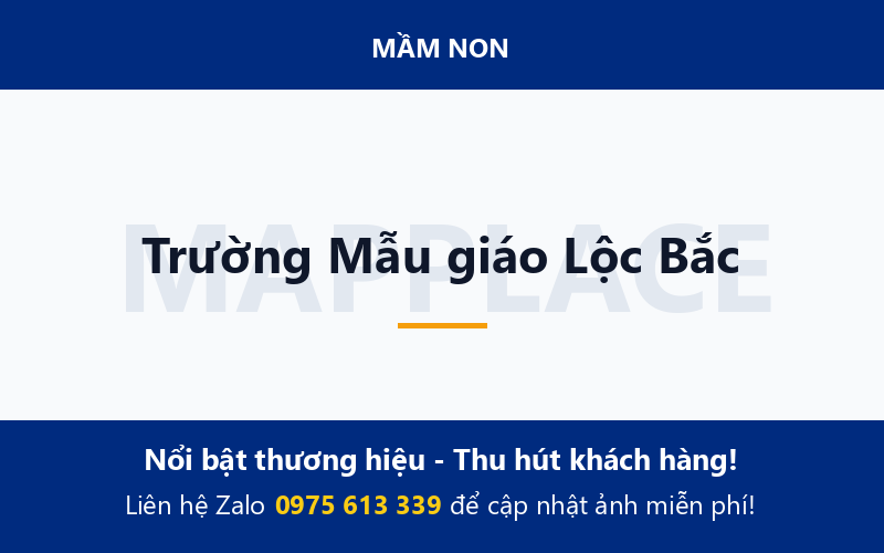 Trường Mẫu giáo Lộc Bắc