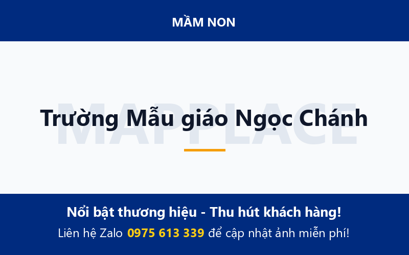Trường Mẫu giáo Ngọc Chánh