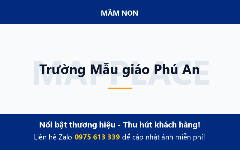 Trường Mẫu giáo Phú An