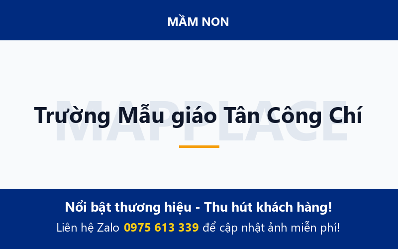 Trường Mẫu giáo Tân Công Chí