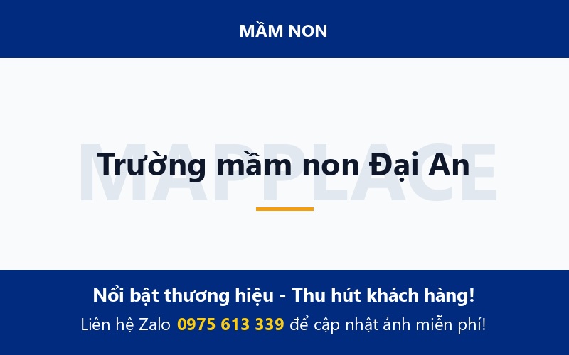Trường mầm non Đại An