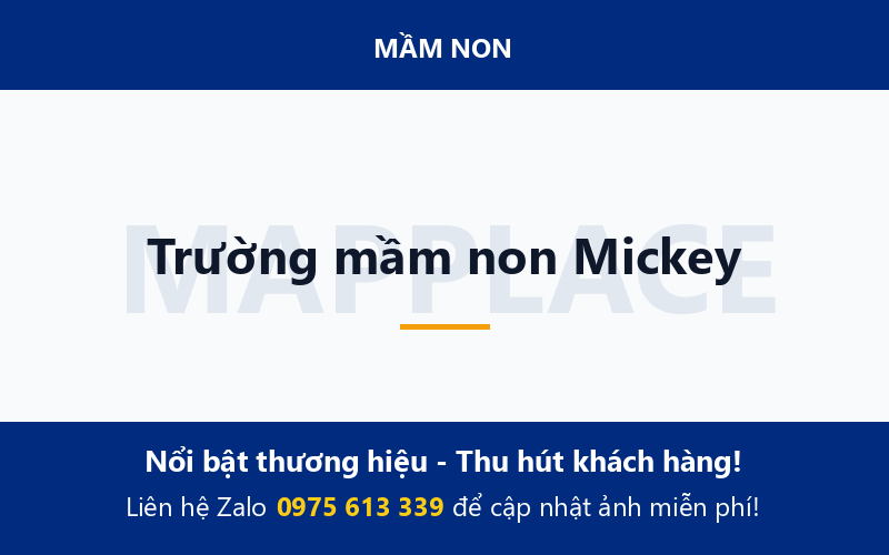 Trường mầm non Mickey
