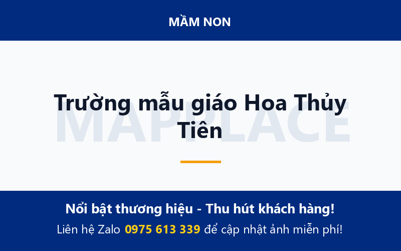 Trường mẫu giáo Hoa Thủy Tiên
