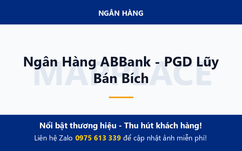 Ngân Hàng ABBank - PGD Lũy Bán Bích