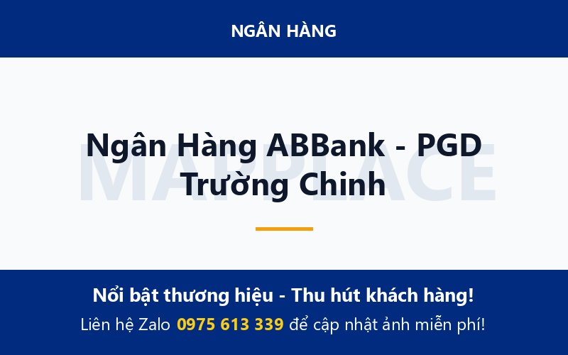 Ngân Hàng ABBank - PGD Trường Chinh