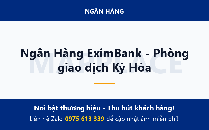 Ngân Hàng EximBank - Phòng giao dịch Kỳ Hòa