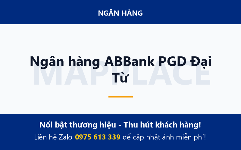 Ngân hàng ABBank PGD Đại Từ
