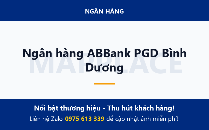 Ngân hàng ABBank PGD Bình Dương