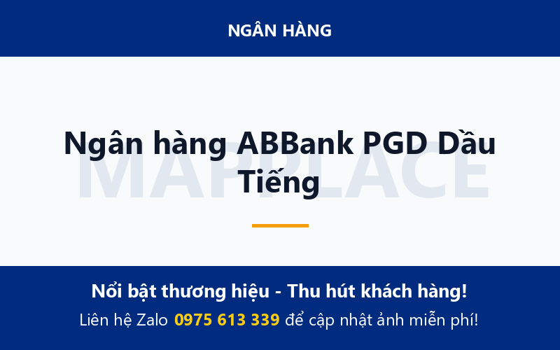 Ngân hàng ABBank PGD Dầu Tiếng