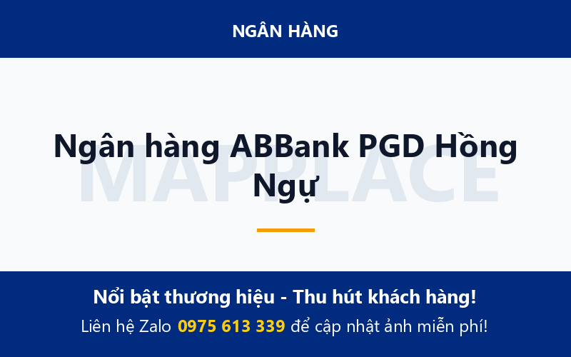 Ngân hàng ABBank PGD Hồng Ngự