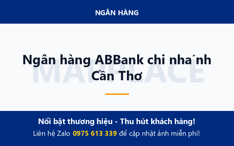 Ngân hàng ABBank chi nhánh Cần Thơ